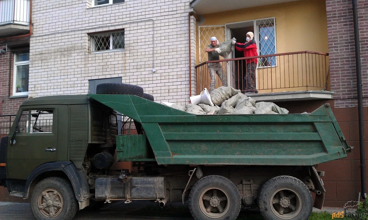 Вывоз мусора с грузчиками и погрузкой в Кирове-Чепецке от 2501 руб. — ПроМусор, услуги под ключ