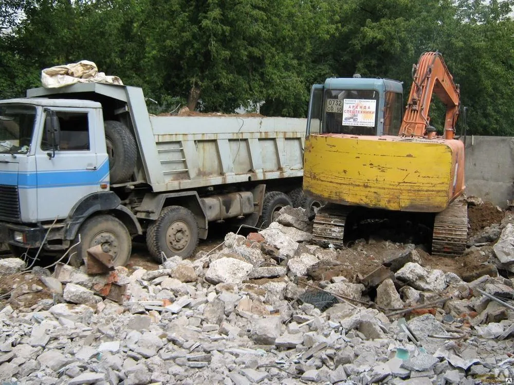 Вывоз бетонного боя и утилизация в Кирове-Чепецке в октябре
