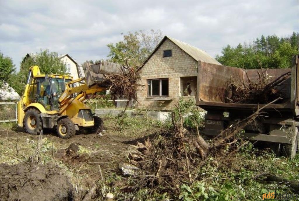 Уборка участков от мусора любой сложности в Кирове-Чепецке в октябре