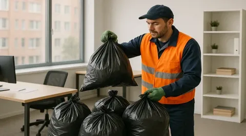 Уборка и вывоз мусора после мероприятий в Кирове-Чепецке в октябре