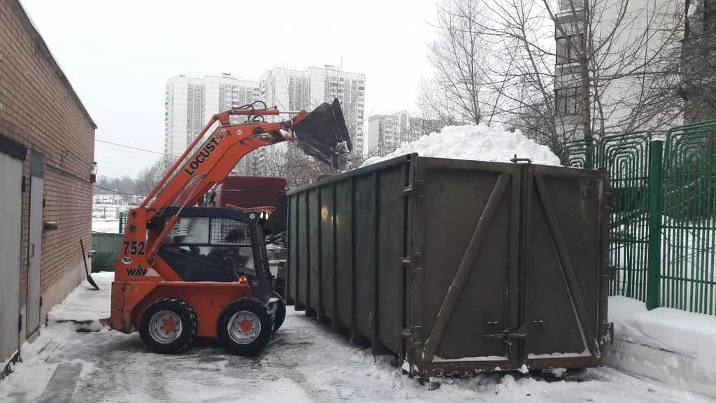 Вывоз снега контейнерами в Кирове-Чепецке — цена от 3480 руб., заказать контейнер для снега в ПроМусор